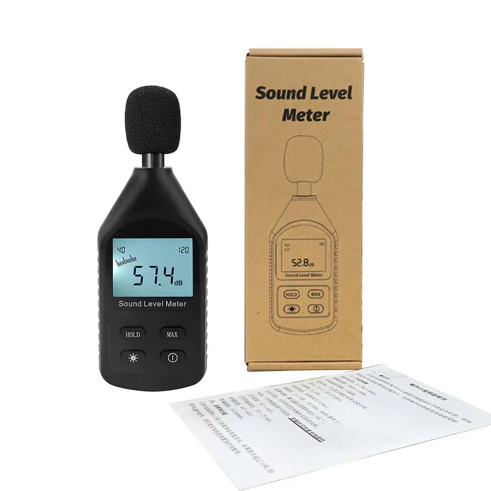 الأكثر مبيعًا ، مقياس الضوضاء ، مقياس ديسيبل Hz-8 كيلو هرتز لقياس الضوضاء البيئية الحضرية