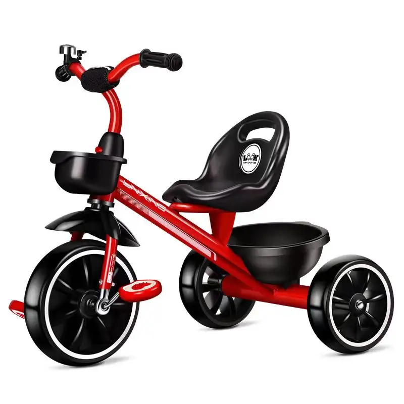 Tricycle pour enfants, jouet Simple avec pneu EVA/vente en gros, 3 roues, vélo bébé, tricycle pour enfants/tricycle en fer, fabrication