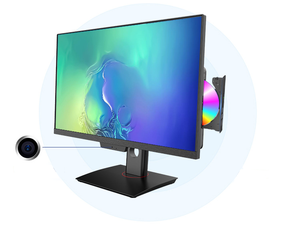 Oem Odm 23.8&quot; Laptops Core I3 I5 I7 Aio for Business Gamer Barebone <strong>Computer</strong> <strong>Desktop</strong> Pc All-<strong>in</strong>-one <strong>Built</strong>-<strong>in</strong> CD Drive - Product Image 2