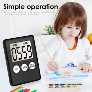 Küchen timer Digital Magnetic Cooking Backen LCD Countdown Up Lauter Alarm Countdown Alarm Magnet Uhr Schlaf uhr Küche - Product Image 5