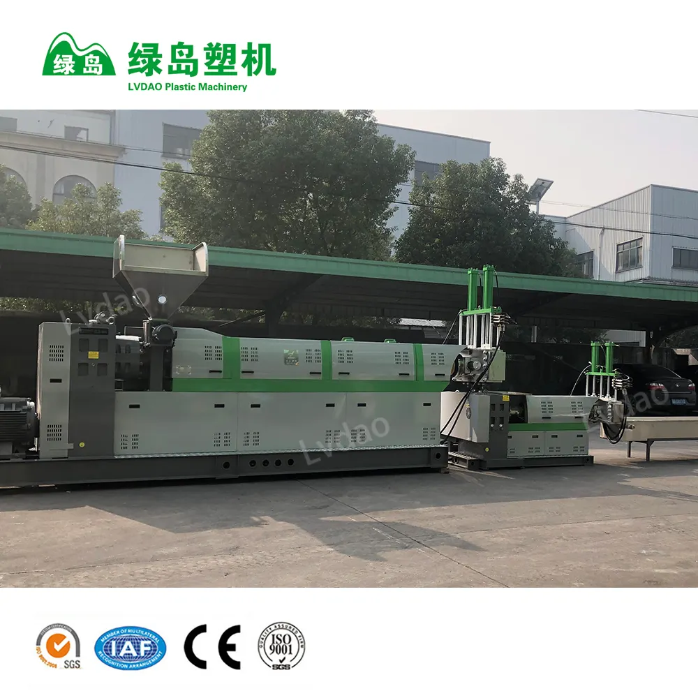 Lvdao cost of recycling and pelletizing waste pp pe hdpe abs plastic machinery machine line price