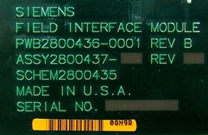 Neues und originales Plc FELD-SCHNITTS TELLEN MODUL PWB28004360001 SPS-Programmier steuerung - Product Image 3