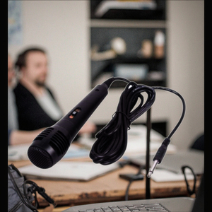 Micrófono activo para computadora de escritorio y teléfono con condensador de enchufe de 3,5mm, altavoz omnidireccional con cable para puesta en escena - Product Image 4
