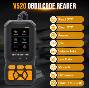 V520 Autocode leser ein tragbarer mehrsprachiger Fahrzeug motor fehler detektor OBD2 - Product Image 6