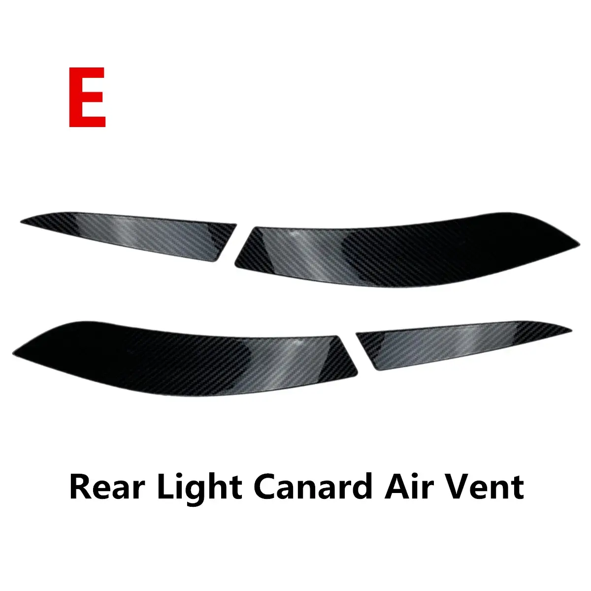 E Trasera Estilo Carbono