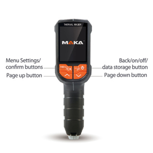 MAKA NEW miniHDハンドヘルド赤外線サーマルイメージャー電気ボックス車両障害検出 - Product Image 4