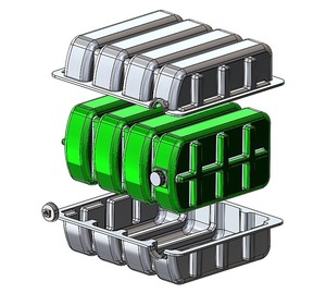 פלסטיק מיכל דלק עובש סיבוב דפוס <span class=keywords><strong>roto</strong></span> דפוס שמן טנק פלסטיק rotomolding מיכל דלק עובש מיכל