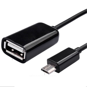 <strong>Micro</strong> <strong>USB</strong> 2.0 OTG Cable Adapter <strong>Micro</strong> <strong>USB</strong> Male <strong>to</strong> Female <strong>USB</strong> Cable - Product Image 1