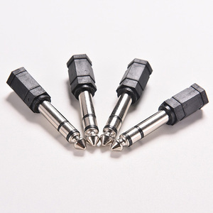 GAZ-MC11 6.5毫米1/4公对3.5毫米1/8母立体声音频麦克风插头适配器迷你插孔 - Product Image 1
