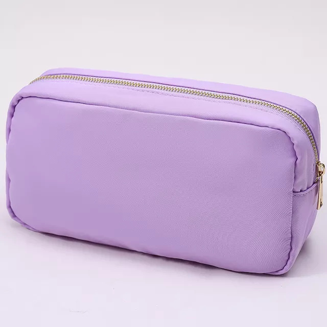 Light purple nylon bag