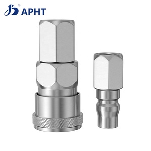 Nitto japonya C tipi kendinden kilit kapatma hızlı çoğaltıcı kadın/erkek krom kaplama demir durumu yeni kapatma parçaları için - Product Image 5