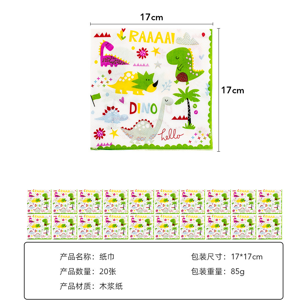 Serviettes en papier 20 unités
