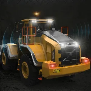 L260H DoubleE RC погрузчик 1/16 E592 Электрический погрузчик со световой звуковой системой для мальчиков Модель пульта дистанционного управления игрушечный грузовик - Product Image 5