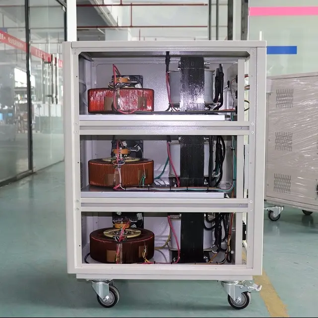 Best Selling 3 Phase automatic Automatic Voltage Stabilizer 60kva input 304-456V output 380V