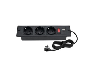 Cargador rápido de escritorio multifunción Puerto USB Enchufe de escritorio Enchufe de interruptor empotrado de mesa oculto - Product Image 1