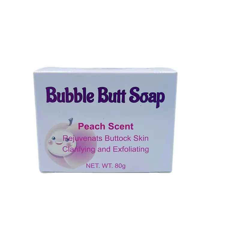 Private Label Hip Clarifying Whitening Bubble Butt Soap Rejuvenate Buttock Skin