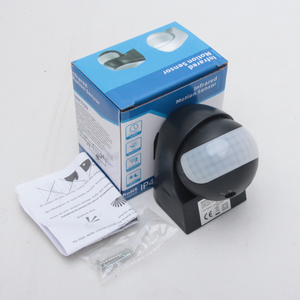 Detector de movimiento IP54 Sensor infrarrojo de montaje en pared impermeable para exteriores Interruptor de sensor de movimiento giratorio - Product Image 6