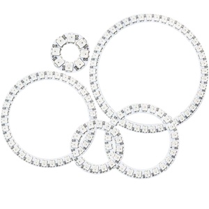 WS2812B <strong>LED</strong> Halo Angel Eyes Ring Addressable 5050 RGB 8/16/24/35/45LED DC5V <strong>IC</strong> Built-in <strong>LED</strong> Pixel <strong>Light</strong> for - Product Image 3