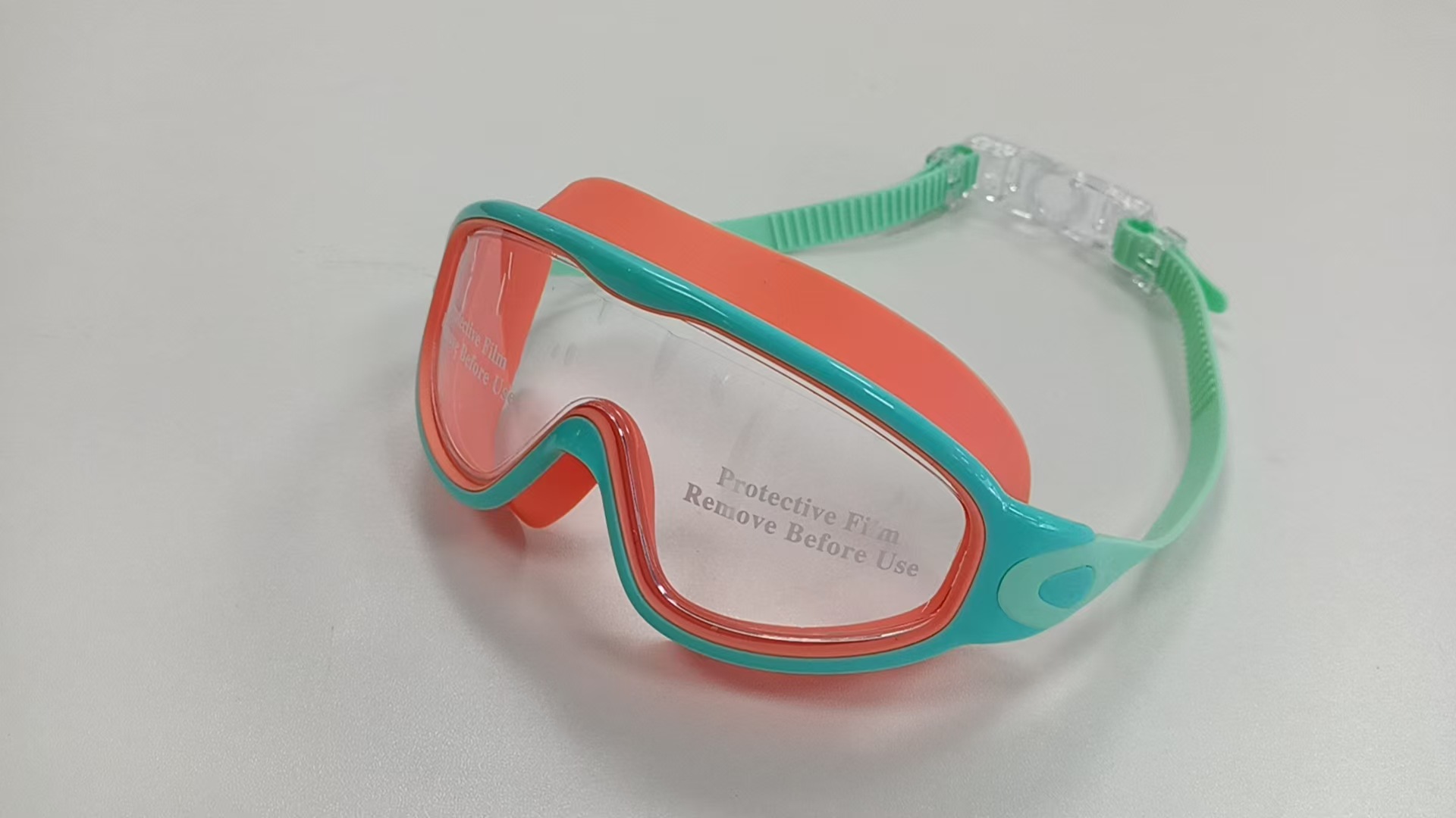 Orange vert-sans bouchons d'oreilles