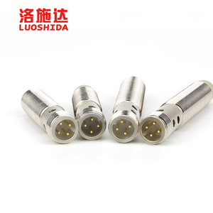 洛世达DC 3线齐平和非齐平NPN PNP M12连接器高精度电感式接近传感器 - Product Image 3