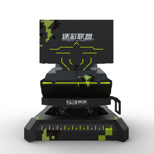 Realtà virtuale materiale in metallo gioco simulatore di gioco Racing Cockpit macchine da intrattenimento 3d macchine da gioco - Product Image 5