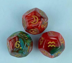 Deskjoy 12-Sided Acrylic Đa Diện D12 Dice 12 Chòm Sao Hội Đồng Quản Trị Trò Chơi Nhựa Dnd Dice Cup Giải Trí & Quà Tặng Trò Chơi - Product Image 6