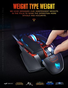 Neueste kabel gebundene Computer maus V9 optischer Desktop-Laptop Universal-Gaming-Maus mit Spiele programmierung