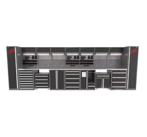 车间重型工作台工具柜带抽屉金属车库储物工具箱柜 - Product Image 3