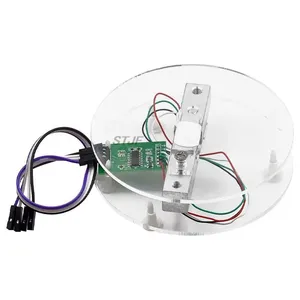 <strong>Digital</strong> Load Cell <strong>Weight</strong> <strong>Sensor</strong> HX711 AD Converter Breakout Module 1KG-20KG Portable Electronic Kitchen Scale for <strong>Arduino</strong> Scale