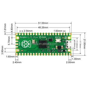 Kompatibel mit dem Raspberry Pi Pico-Entwicklungs board Raspberry Pi PICO Dual Core RP2040 unterstützt Python
