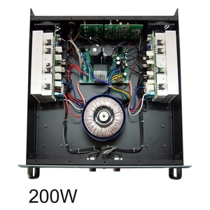 Amplificador de la serie A, amplificador de audio de 2 canales, amplificador de escenario profesional para rendimiento musical - Product Image 3