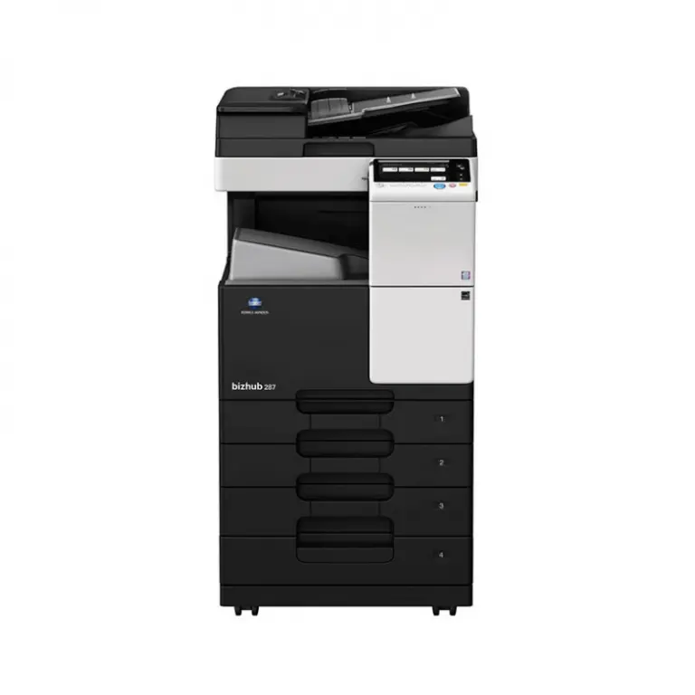 Impressora fotocopiadora usada preto e branco tudo em um para Konica Minolta BH227 BH287 BU367