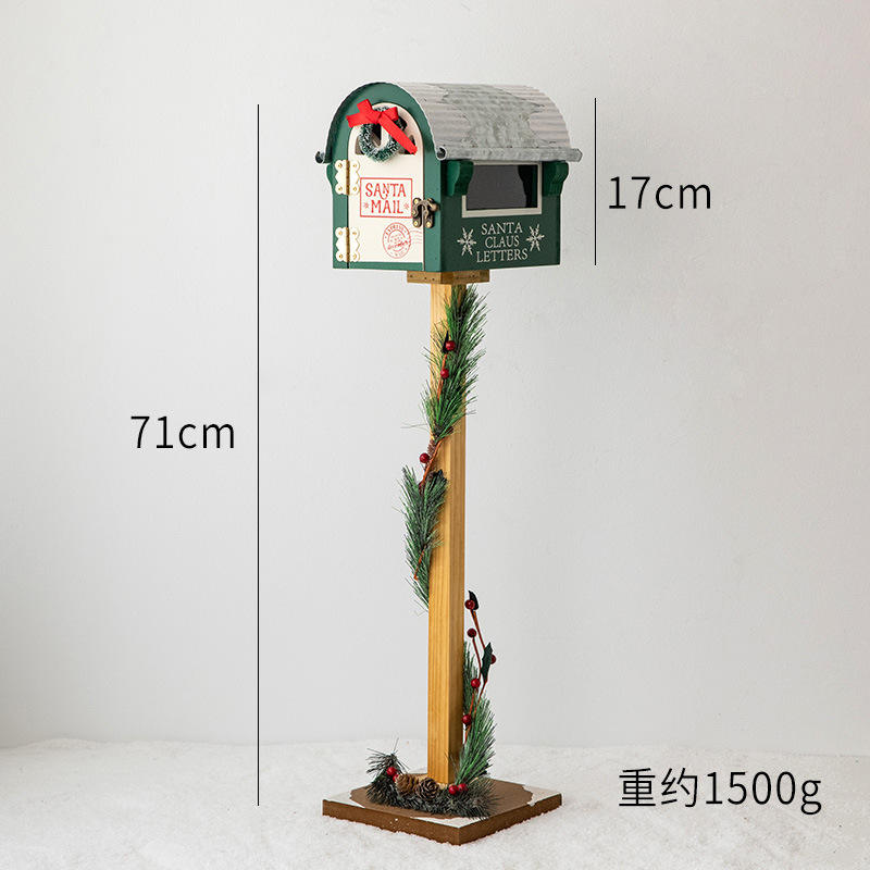 Boîte aux lettres verte F