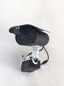 Cámara de imagen térmica binocular AI, cámara CCTV, Sensor de temperatura, Paseo de varias personas a través de la temperatura rápida para el aeropuerto