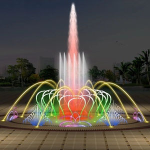 Outdoor Decorative <strong>PLC</strong> <strong>Program</strong> Controlled Small Music Dancing Fountain - Product Image 2