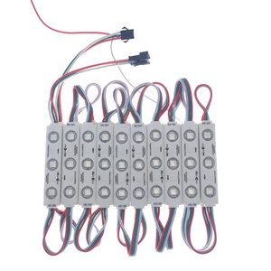ไฟ LED 5050 3smd สีเต็มรูปแบบ12V 3โมดูลการฉีด RGB IC 7015ตั้งโปรแกรมได้ - Product Image 6