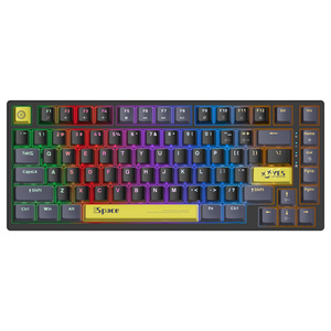 新款RGB ONIKUMA G52机械便携式键盘有线桌面游戏键盘 - Product Image 1