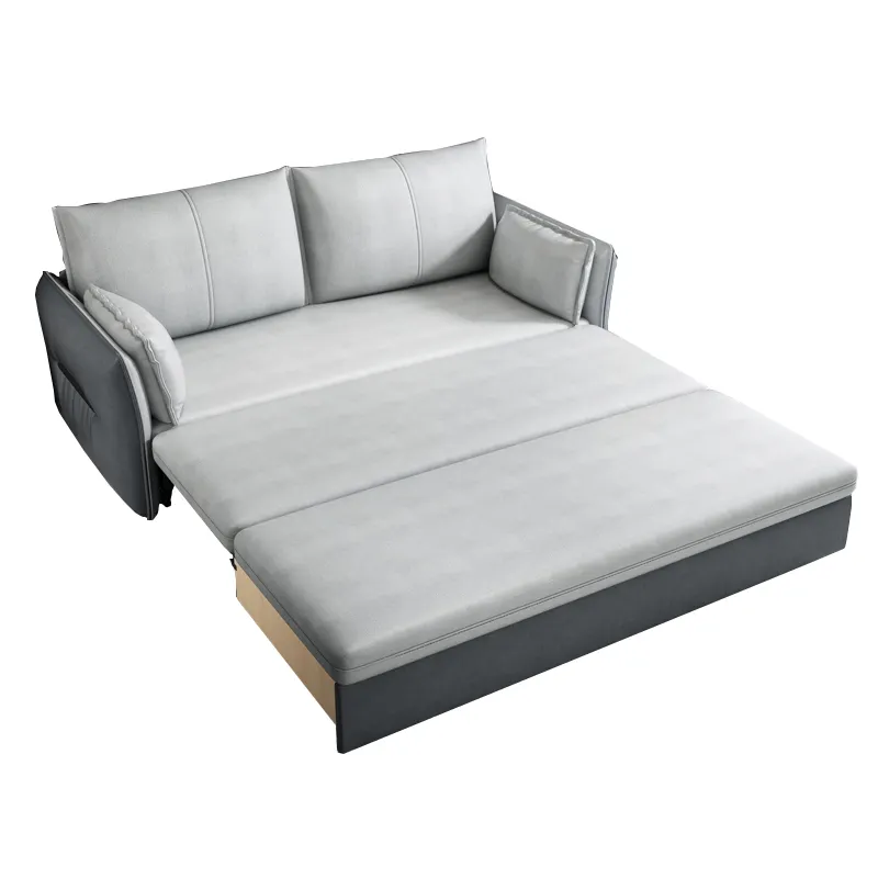 Canapé-lit pliable à double usage, 12 places, peu encombrant, extensible, déformable, Style traine, hôtel