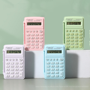 Linda mini calculadora científica inteligente portátil pequeña Calculadora de escritorio digital de 8 dígitos para estudiantes de secundaria - Product Image 1