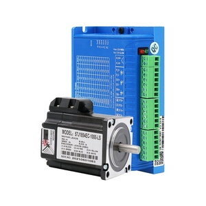 57J1854EC-1000-LS + <span class=keywords><strong>2HSS57</strong></span> Cnc kiti NEMA 23 hibrid kapalı döngü step Servo Motor ve sürücü