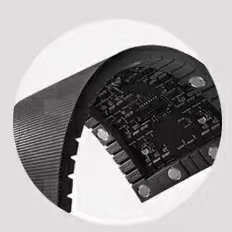 Shenzhen P2.5 P3 P4 Innen Voll farbe smd flexible kreative <span class=keywords><strong>LED</strong></span>-Panel-Bildschirm Soft-<span class=keywords><strong>LED</strong></span>-Modul Digital Signage