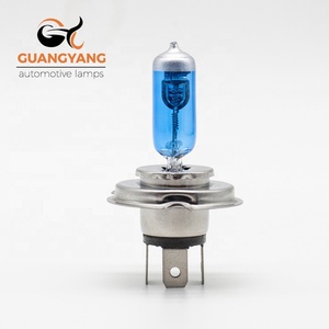 Nhà sản xuất <span class=keywords><strong>H4</strong></span> màu xanh 24V 75/70W 100/90W P43T siêu trắng đèn pha tự động bóng đèn halogen nhà máy xe tải đèn - Product Image 1