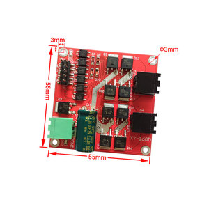 WUZHI 160D 7A/160W Doppelkreis-Gleichstrommotor-Antriebs modul Industrielle Vorwärts-und Rückwärts-PWM-Drehzahl regelung L298-Logik - Product Image 5