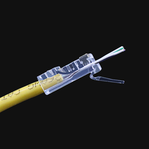定制Rg45 rj 45 8p8c模块化插头utp连接器通过Eazy 6类rj45连接器6类utp - Product Image 2