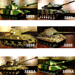 Henglong uzaktan kumandalı Tank 1:16 RC tankı 2.4G 15CH Abrams sigara ve titreşim kontrolörü ateş mermi ile ana savaş tankı - Product Image 5