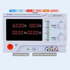 High Precision Adjustable 50V-100V 15A-100A DC Power Supply Programmable Switching Lab <strong>Device</strong> for LED <strong>Input</strong> Voltage 100V-220V - Product Image 1