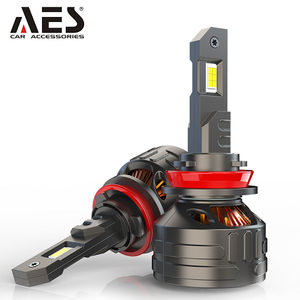 AES T1 Pro 100W หลอดไฟหน้ารถ LED สว่างเร็วพร้อม EMC CANbus 6075ไต้หวันชิป LED หลอดไฟหน้ารถยนต์ - Product Image 5