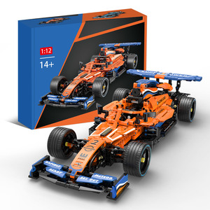 Блоки программирования Diy ФОРМУЛА F1 гоночное приложение пульт дистанционного управления 2,4 ГГц головоломка сборка имитация спортивный автомобиль детские игрушки для детей - Product Image 1