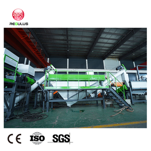 ระบบล้างและบดฝาแบบลอยได้สำหรับล้างสายล้าง PET กำจัดฉลาก - Product Image 6