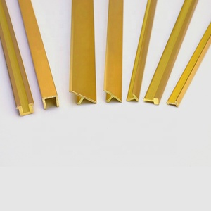 Trang Trí Cạnh Gạch Bằng Đồng Hình Chữ L Chữ T Màu Vàng Kim Loại Trang Trí Cổ Xưa Sang Trọng - Product Image 4